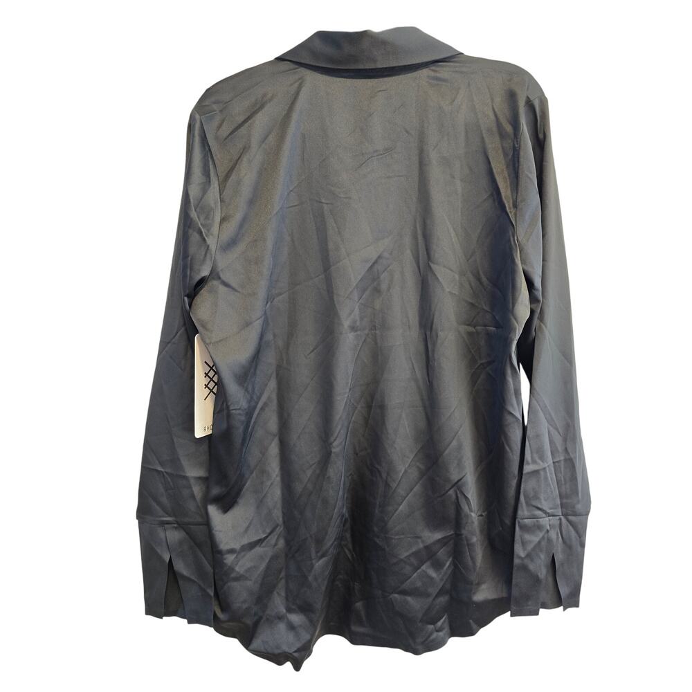RHONE Women's Black Party Blouse size Large NWT. - Picture 11 of 11